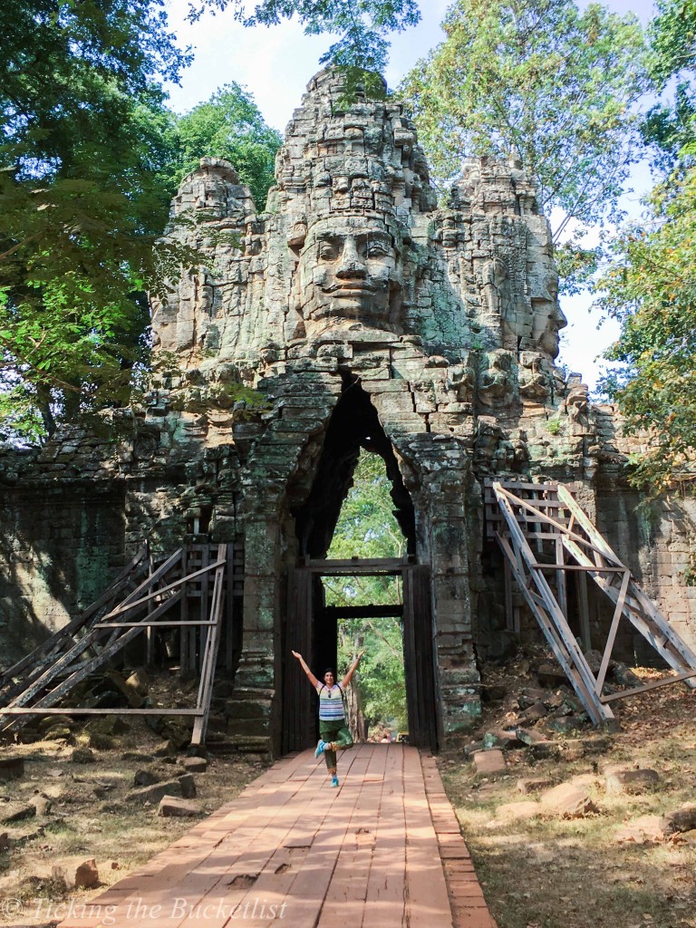 When all the tourists are at the Angkor Wat, its time to hit Angkor Thom!
